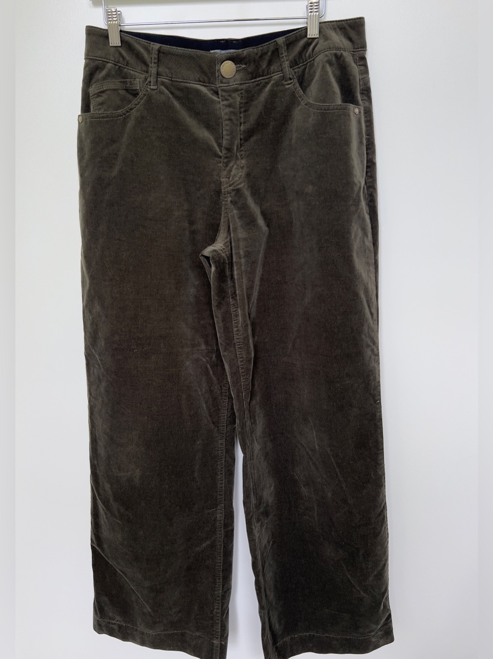 Wit & Wisdom corduroy women’s Pants - Olive Green